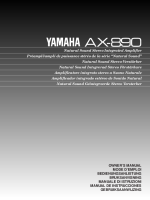 Yamaha AX-890-Owners-Manual